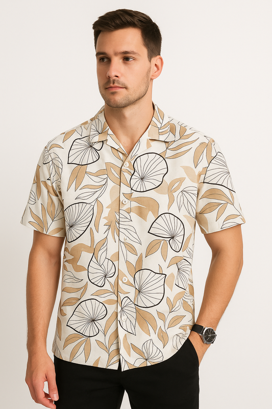 Floral Half sleeve Shirt