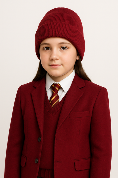 Woolen Cap Maroon