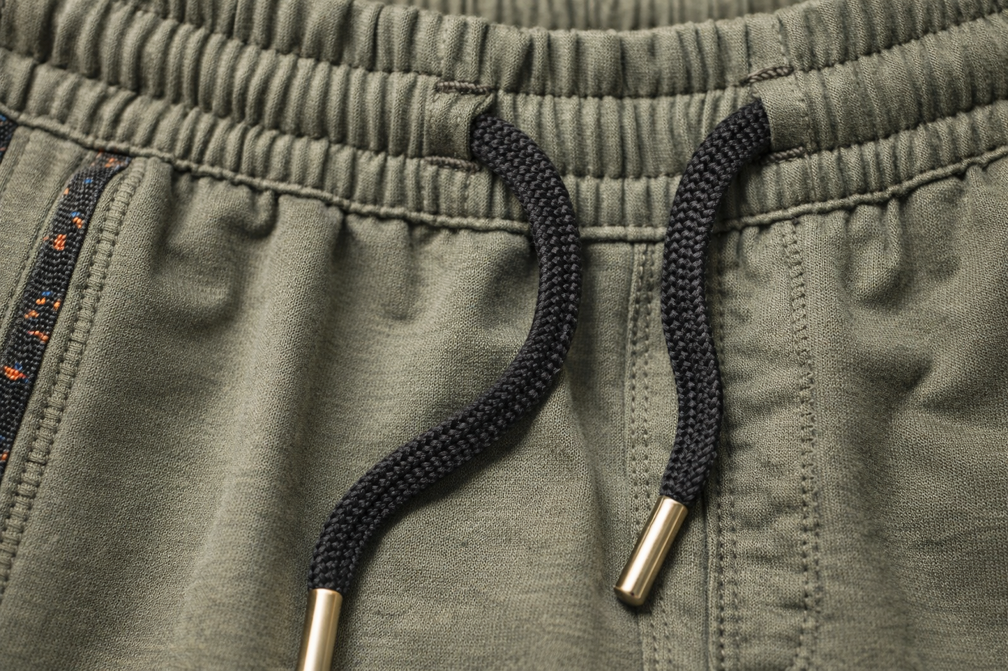 Men's Olive green Winter lower with contrast Side Tape