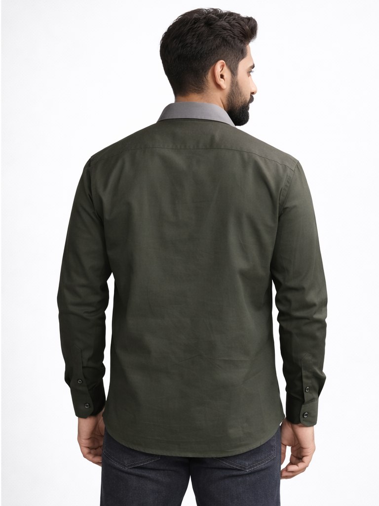Casual Shirt for Men- Forest