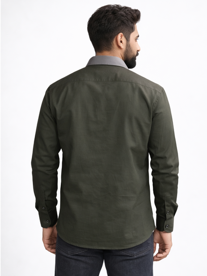 Casual Shirt for Men- Forest