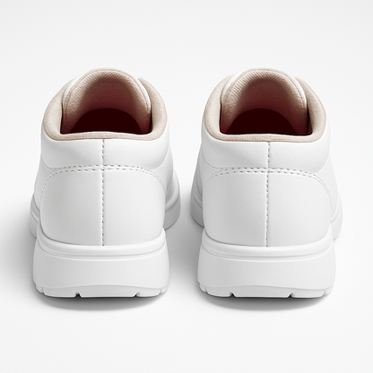 White Lace School shoes for Boys