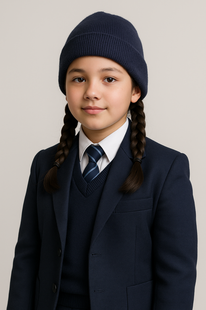 Woolen Cap Navi Blue